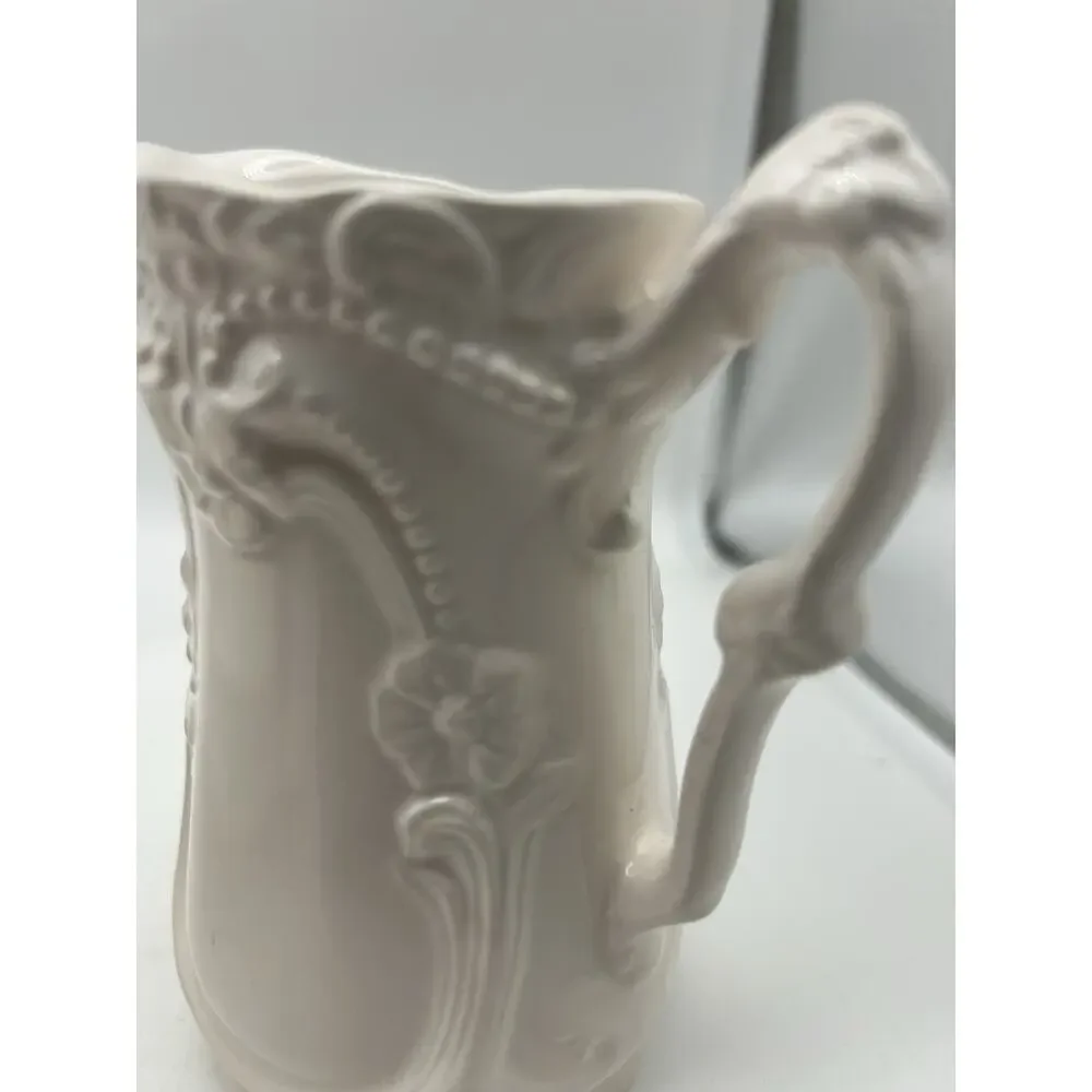Mini Wash Basin And Pitcher. Vintage. Japan. Victorian Dream Pattern.